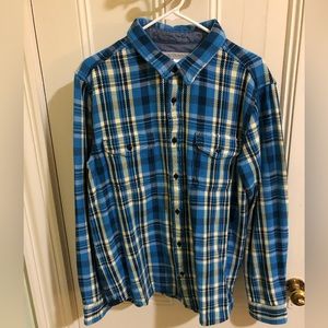 Men’s 100% organic cotton blanket shirt